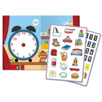 Master Momo Learn Time With Master Momo Magnetic Board