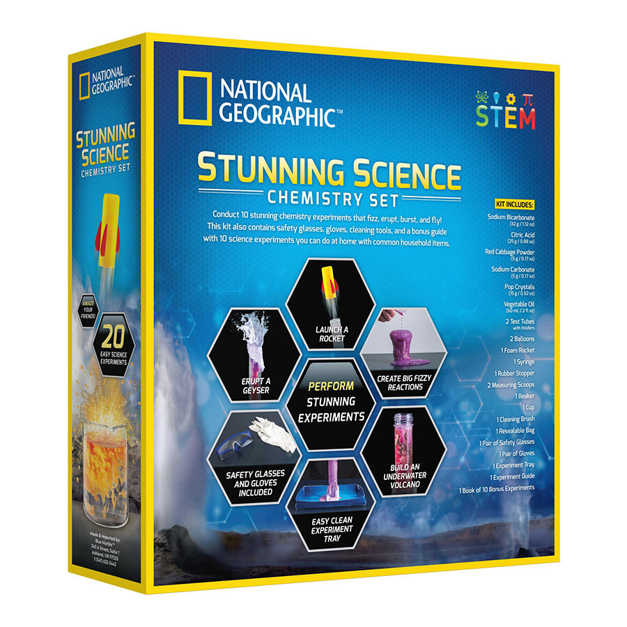 National Geographic Stunning Science Chemistry Set | Toys”R
