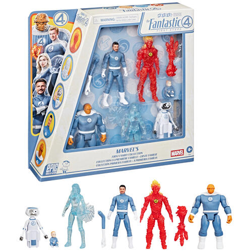 Marvel Studios The Fantastic Four Epic World of Action Marvel’s First Family Collection