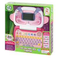 LeapFrog Clic the ABC 123 Laptop - Pink