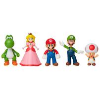 Nintendo Mario And Friends 2.5 Inch 5 Pack