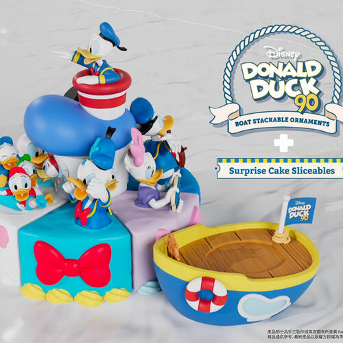 Disney Donald Duck's Boat Stackable Ornaments