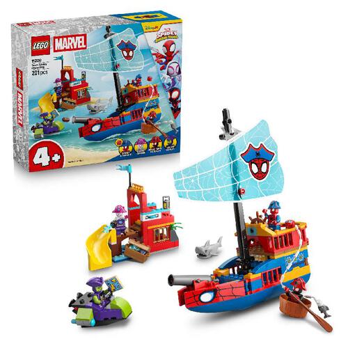 (Pre-Order) LEGO Marvel Spidey And His Amazing Friends Team Spidey Pirate Ship 11208 (Estimated Early Jan 2026)