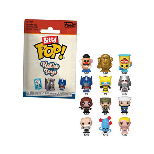 Funko Bitty Pop! Retro Toys Vinyl Figure Blind Bag (1 Pack)