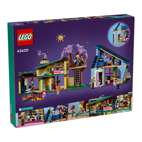 LEGO Friends Olly and Paisley's Family Houses 42620