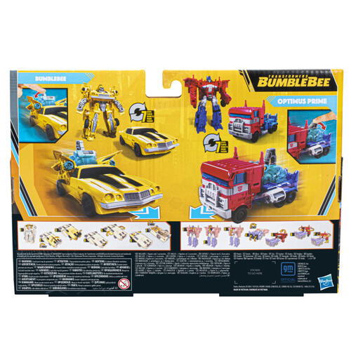 Transformers Buzzworthy Bumblebee Transformers: Rise of the Beasts Energon Escape 2-Pack