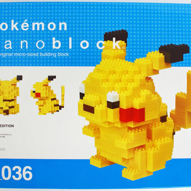 Kawada Nanoblock Pokemon Pikachu DX