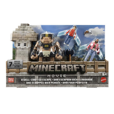 Minecraft Blast Attack Ghast Action Figure Set 