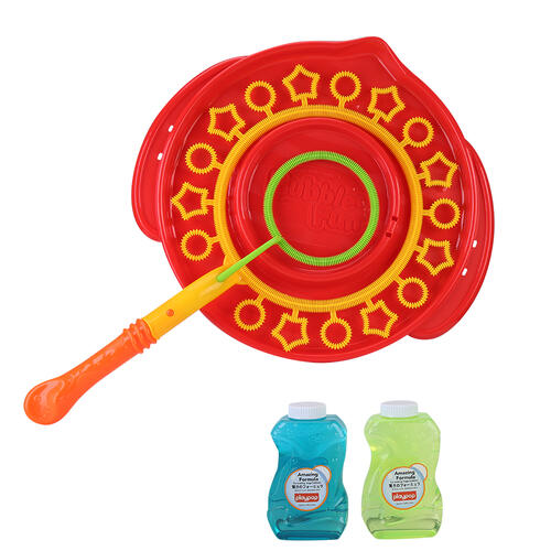 playpop 2-In-1 Jumbo Bubble Wand Set