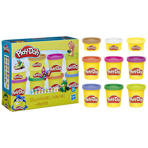 Play-Doh Colorful Compound 9 Pack - Assorted