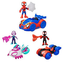 Marvel Spidey And His Amazing Friends 3-Inch Action Figures & Vehicles - Assorted (1 Pc)