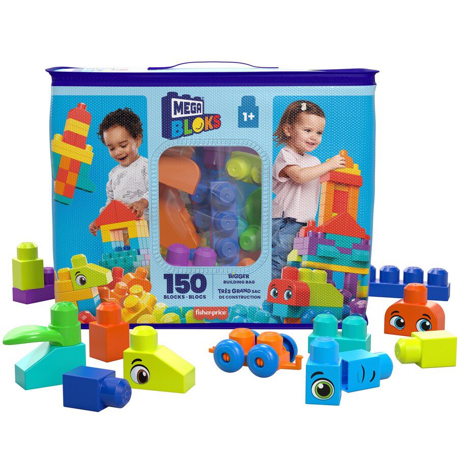 Mega Bloks Bigger Building Bag 150 Blocks Toys R Us Brunei Official Website