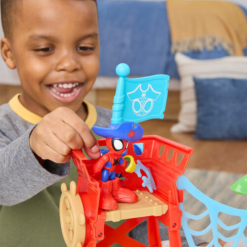 SAF Spidey Island Playset