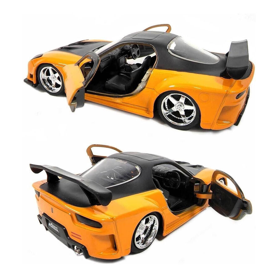 Jada Toys Fast & Furious 1:32 Han's Mazda RX-7 Die-cast Car, Toys