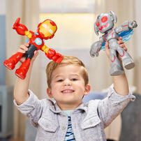 Marvel Iron Man and His Awesome Friends Supersized Iron Man & Ultron Clash Pack