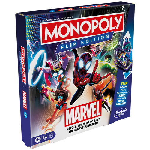 Monopoly Flip Edition: Marvel
