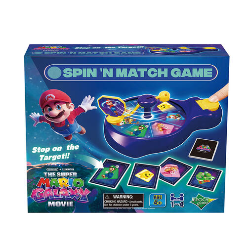 The Super Mario Galaxy Movie Spin 'N Match Game
