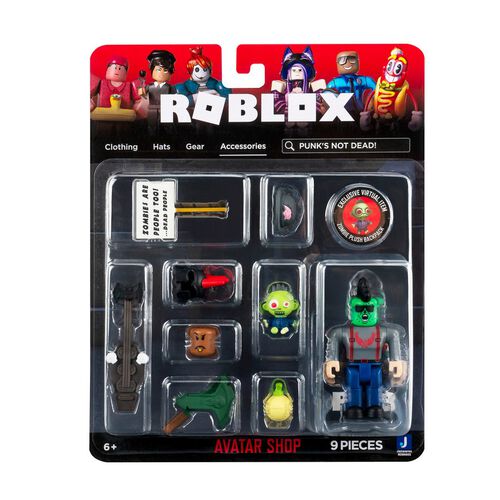 ROBLOX Avatar Shop Series Mini Figure Accessories PUNKS NOT DEAD