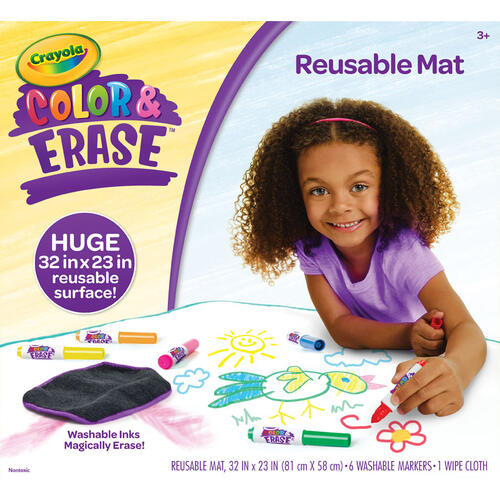 Crayola Young Kids Color & Erase Mat