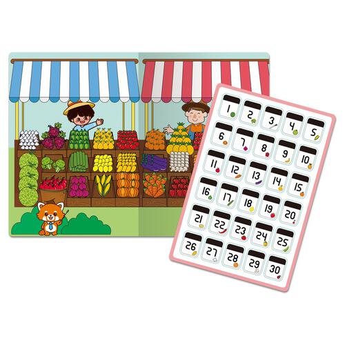 Master Momo Learn Counting With Master Momo Magnetic Board