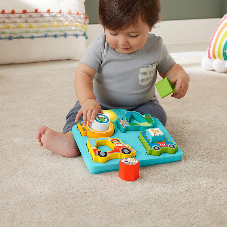 Fisher Price Infant Shapes Sounds Vehicle Puzzle Toys R Us Brunei Official Website