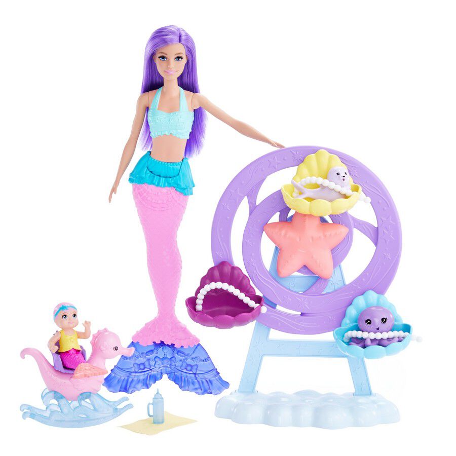 Barbie chelsea deals mermaid playset