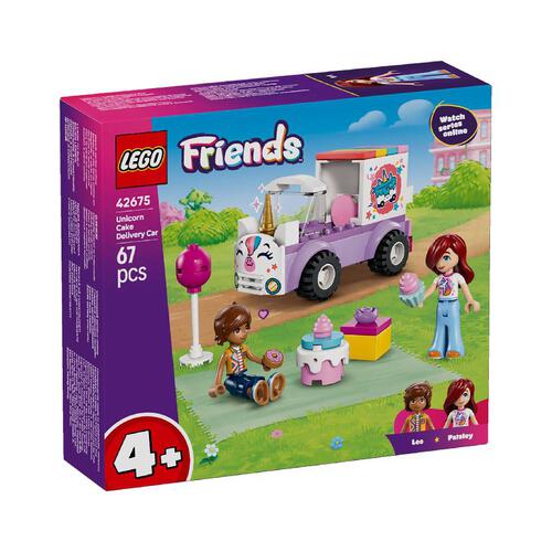 (Pre-Order) LEGO Friends Unicorn Cake Delivery Car 42675 (Estimated Early Jan 2026)