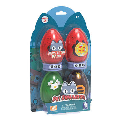 Pet Simulator Minifigures Mystery 4-Pack Series 2 - Assorted