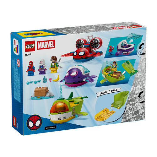 LEGO Marvel Spidey And His Amazing Friends Spidey: Underwater Vehicles 11207