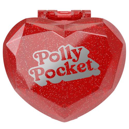 Polly Pocket Mattel 80th Ruby Red Ring Box