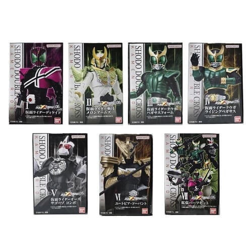 Bandai Shodo Double Cross Kamen Rider Figure - Assorted