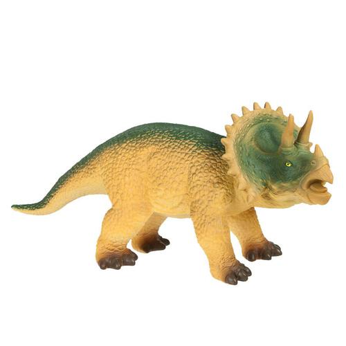 World Animal Collection Large Soft Triceratops
