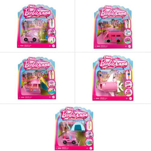Barbie Mini Barbieland Vehicle Assortment - Assorted