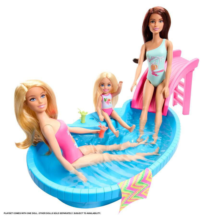 Barbie Pool With Doll Blonde Toys R Us Brunei Official Website