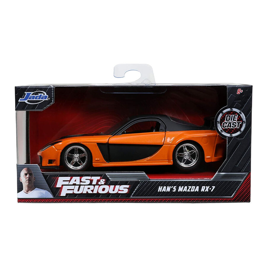 Jada Toys Fast & Furious 1:32 Han's Mazda RX-7 Die-cast Car, Toys for Kids  and Adults,Multicolor | Toys”R”Us – Brunei