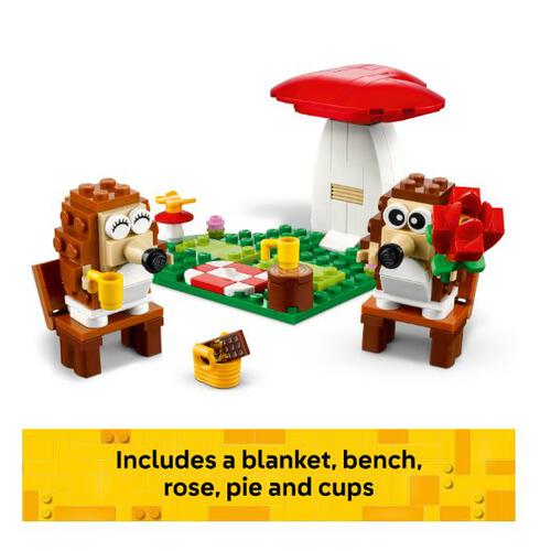 LEGO Hedgehog Picnic Date 40711