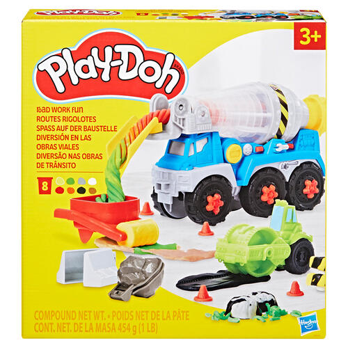 Play Doh Road Work Fun