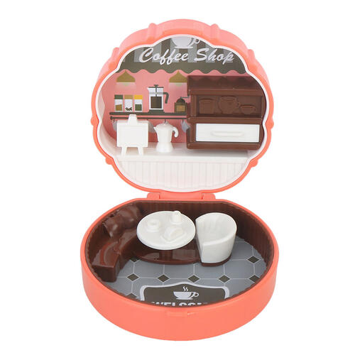 playpop Mini Cafe Shop Carry Set - Assorted