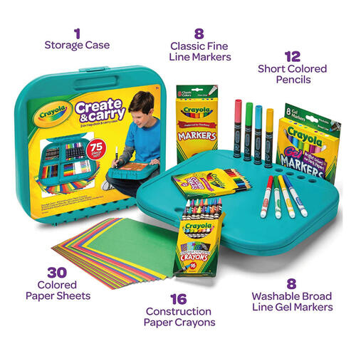 Crayola Create Carry Case - Assorted