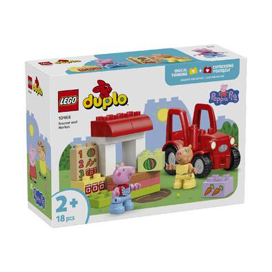 (Pre-Order) LEGO DUPLO Peppa Pig Tractor and Market (Estimated Early Mar 2026)
