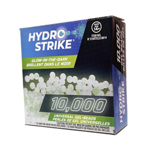 Hydro Strike Glow In The Dark Water Beads Refill