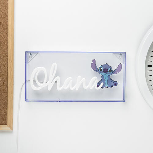 Paladone Disney Stitch Ohana LED Neon Light