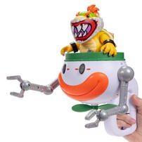 The Super Mario Galaxy Movie - 5&rdquo; Bowser Jr. with Clown Car, Paintbrush and Water-Reveal Stickers 