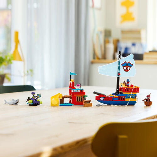 LEGO Marvel Spidey And His Amazing Friends Team Spidey Pirate Ship 11208