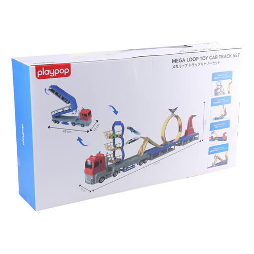 playpop Mega Loop Toy Car Track Set