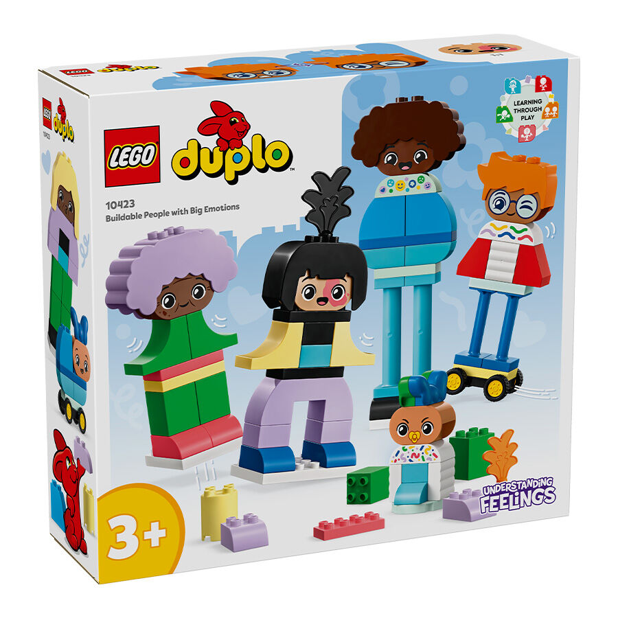 LEGO Duplo Buildable People with Big Emotions 10423 Toys R Us Brunei Official Website