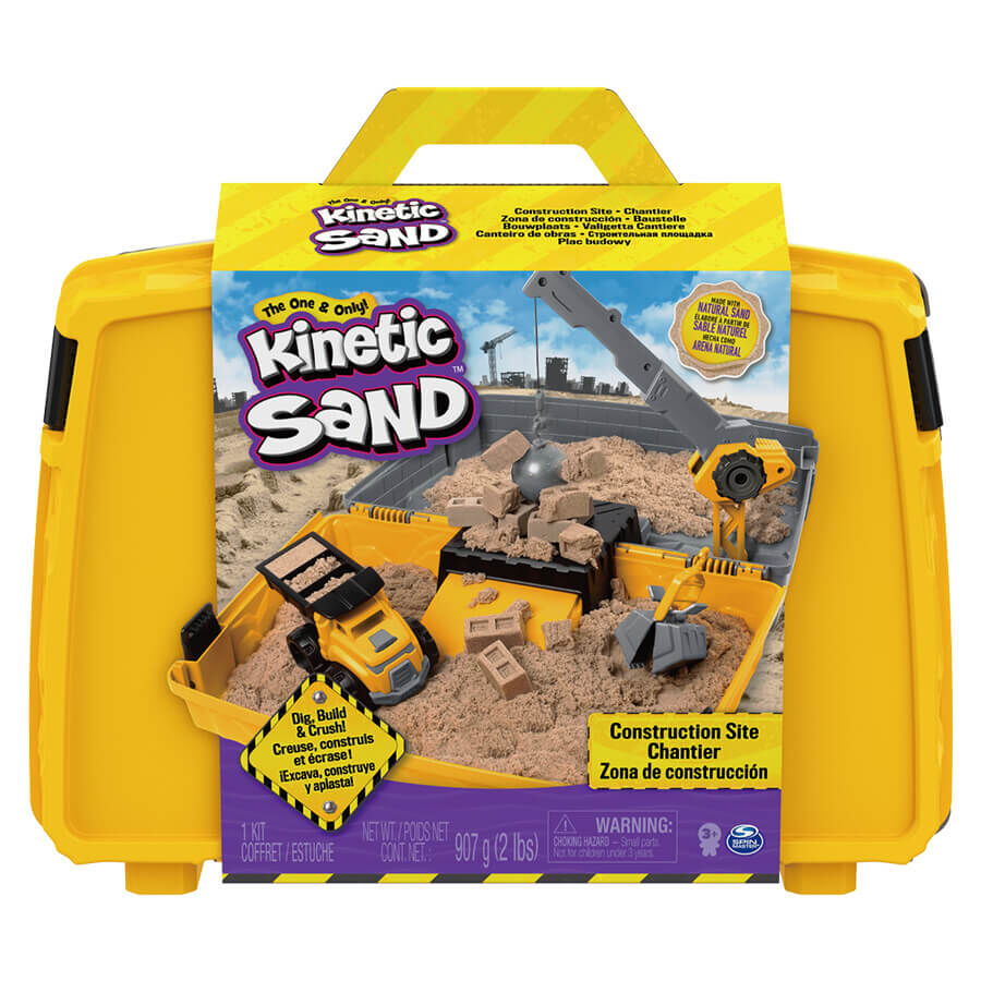 Kinetic Sand Construction Folding Sandbox Assorted Toys R Us Brunei Official Website