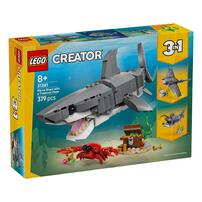 LEGO&reg; Creator Fierce Shark with a Treasure Chest 31381