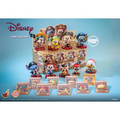 Hot Toys Disney Pirate Cosbi Bobble-Head Collection (1 figure) - Assorted