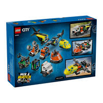 LEGO City Airplane, Service Truck & Hovercraft Remix 60505